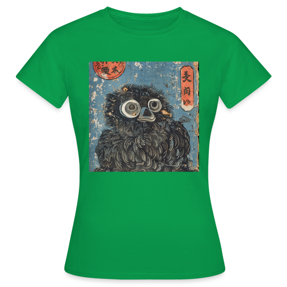 Denimiko, T-shirt dam - kellygrön