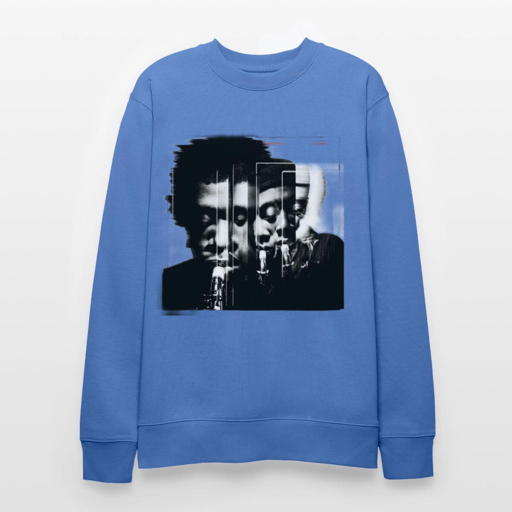 Between Breaths, Ekologisk sweatshirt CHANGER unisex från Stanley/Stella - blå