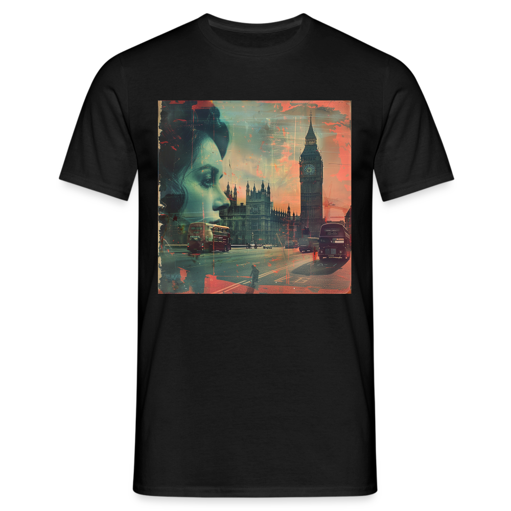 The Beat of London, T-shirt herr - svart