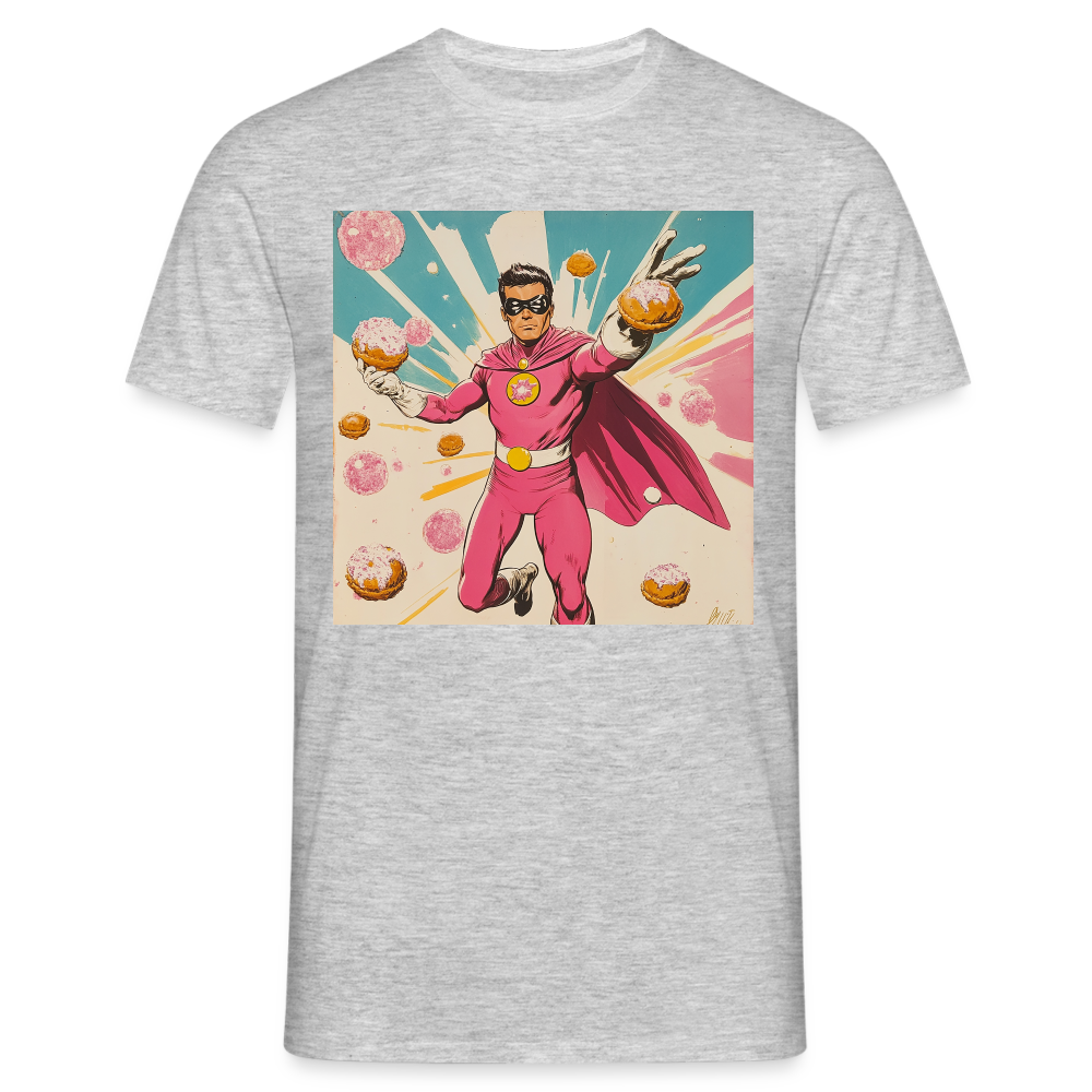 Frosting-Fury, T-shirt herr - gråmelerad