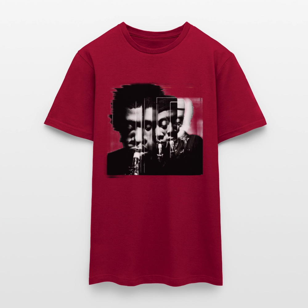 Between Breaths, T-shirt herr - tegelröd