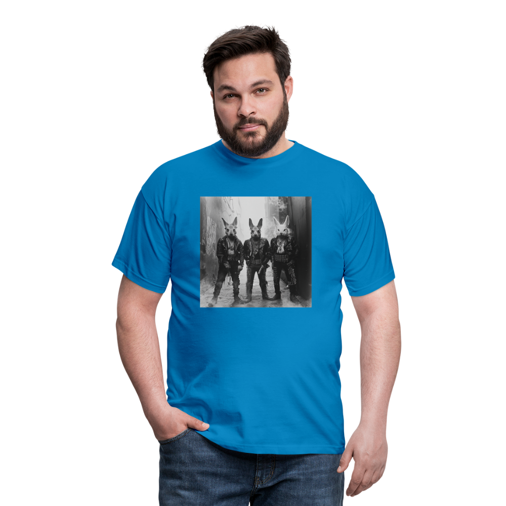 The Hare Raisers, T-shirt herr - kungsblå