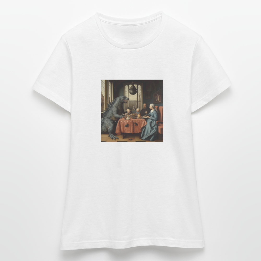 Familjens Fest med Gäst, T-shirt dam - vit