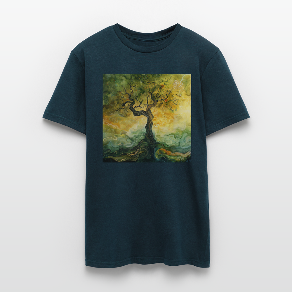 Trädets visdom, T-shirt herr - marinblå