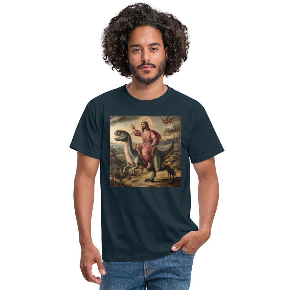 Ritten genom Tiden, T-shirt herr - marinblå