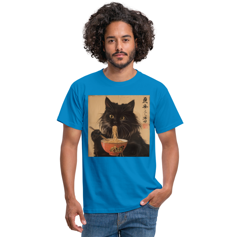 Kejsarens Katt och Ramens Hemlighet, T-shirt herr - kungsblå
