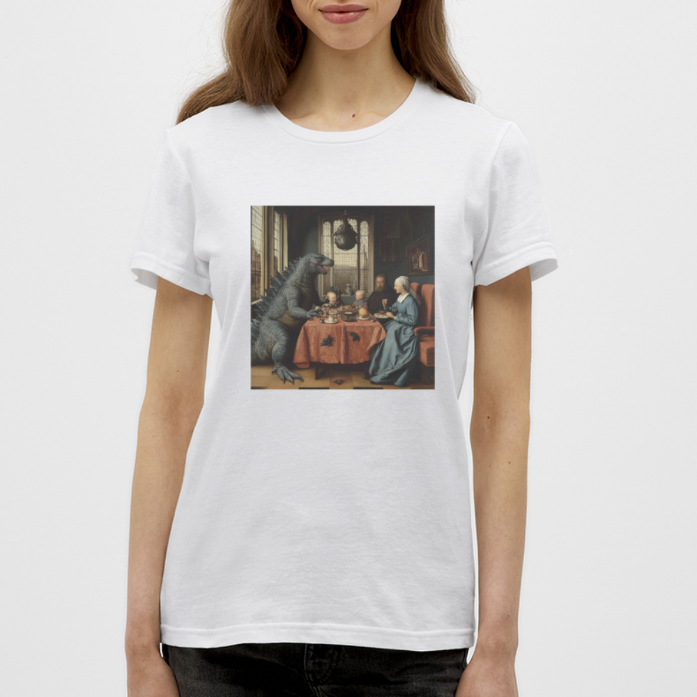 Familjens Fest med Gäst, T-shirt dam - vit