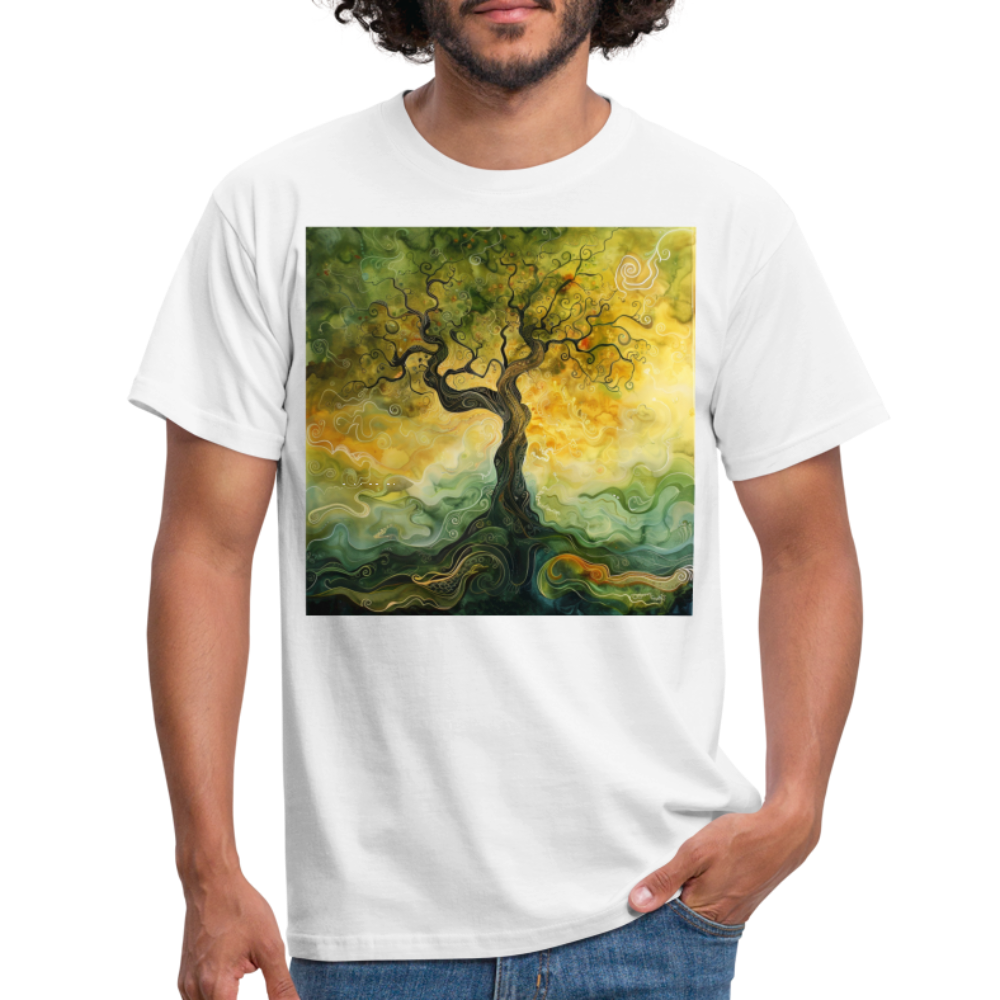 Trädets visdom, T-shirt herr - vit
