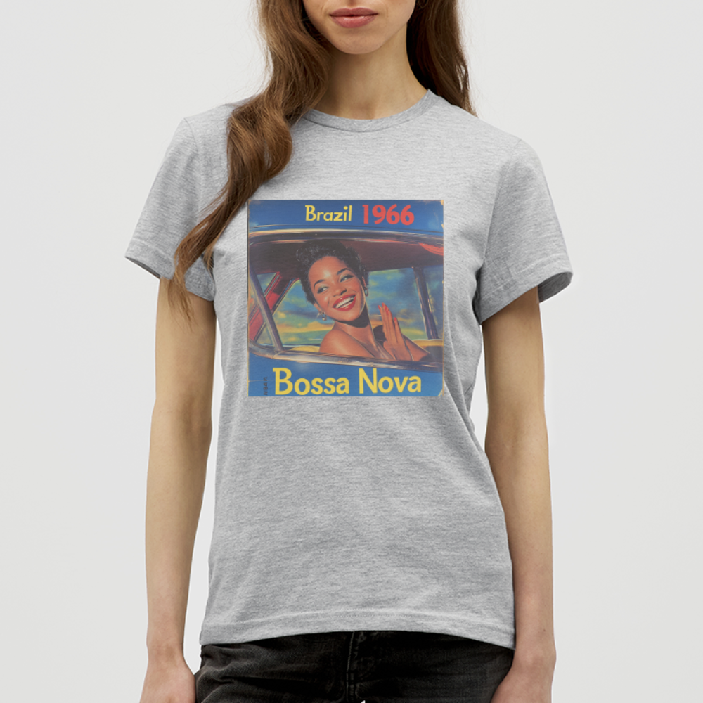 Isabela Costa, brazil 1966, T-shirt dam - gråmelerad
