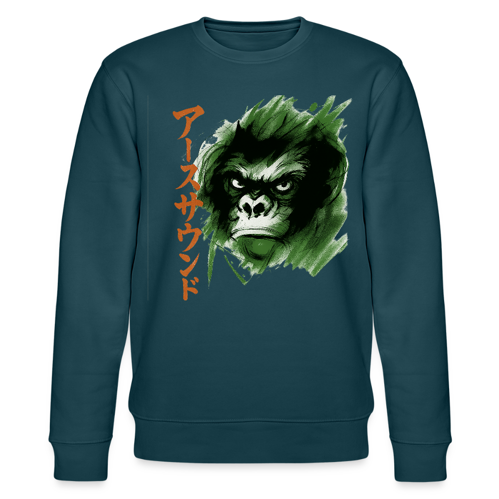 Earth Sound, Ekologisk sweatshirt CHANGER unisex från Stanley/Stella - mörk petrol