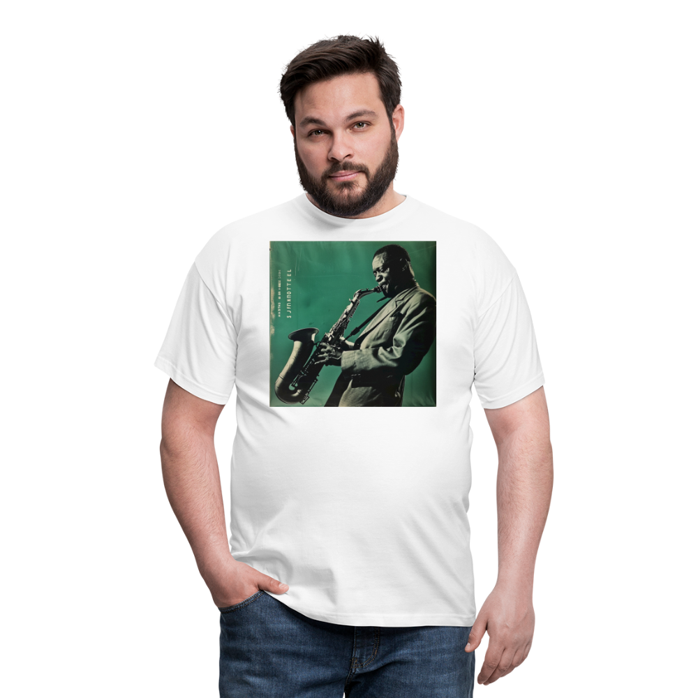 Nattens Toner i New York, T-shirt herr - vit