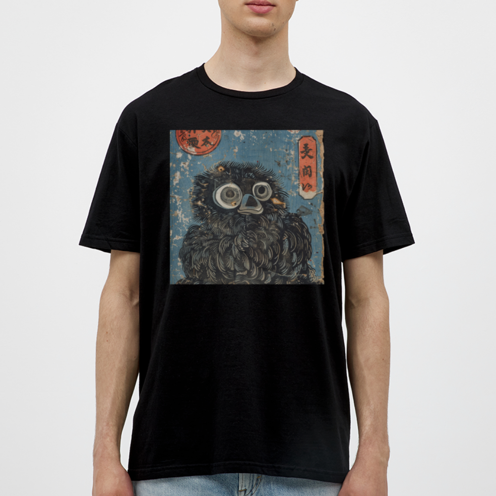 Denimiko, T-shirt herr - svart
