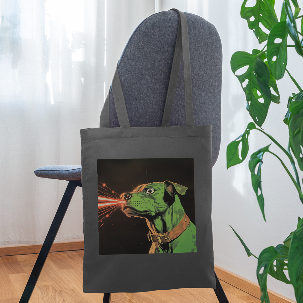 Strålhunden, Tygväska - grafitgrå