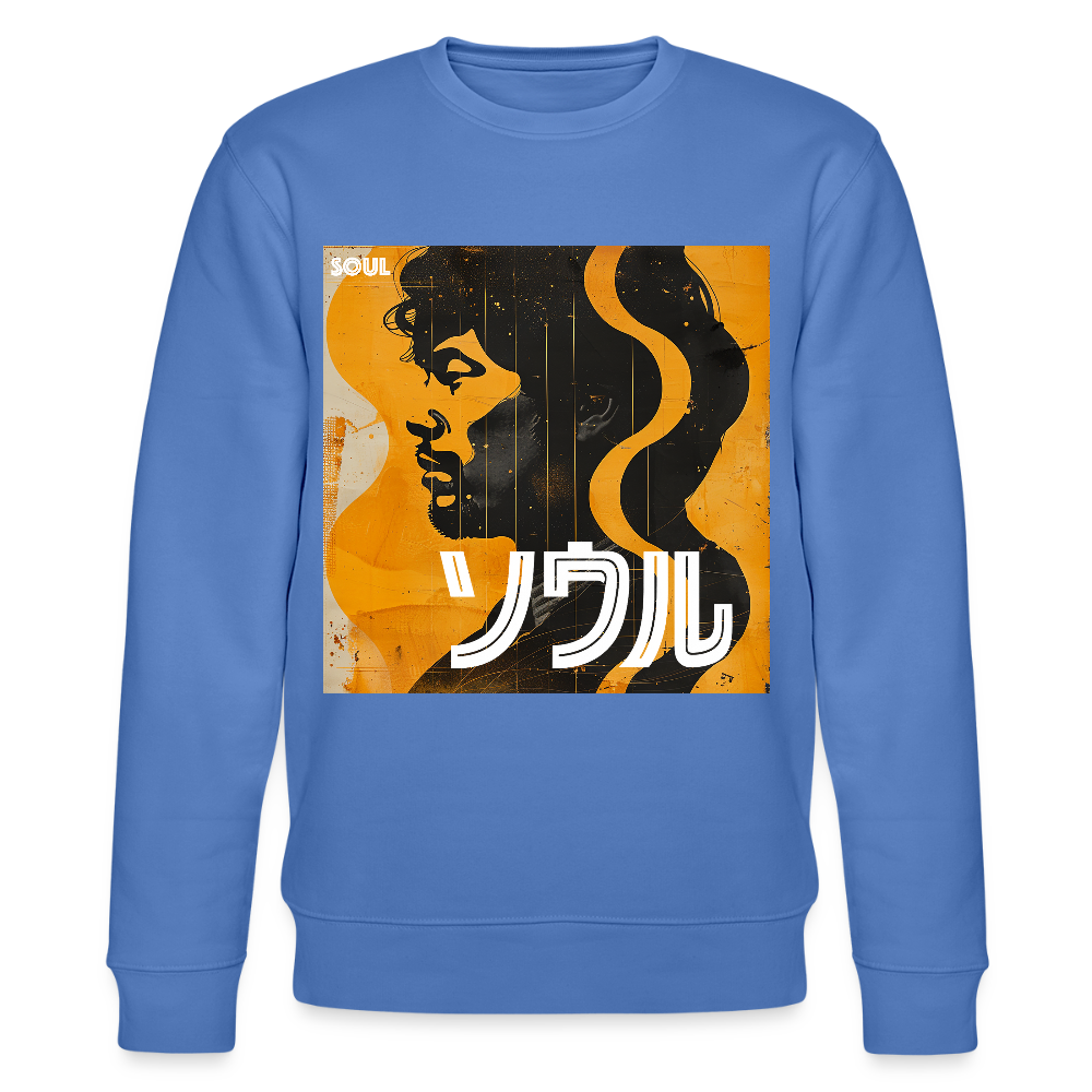 Nippon Grooves, Ekologisk sweatshirt CHANGER unisex från Stanley/Stella - blå