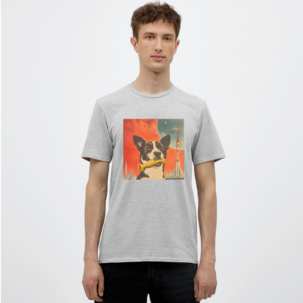 Stjärnorna Nära, T-shirt herr - gråmelerad