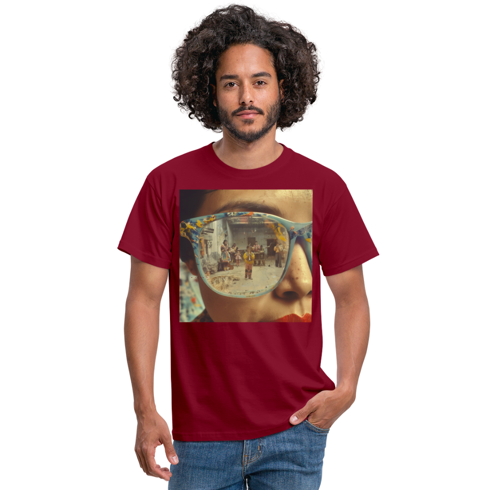 Reflektioner av Anderna, T-shirt herr - tegelröd