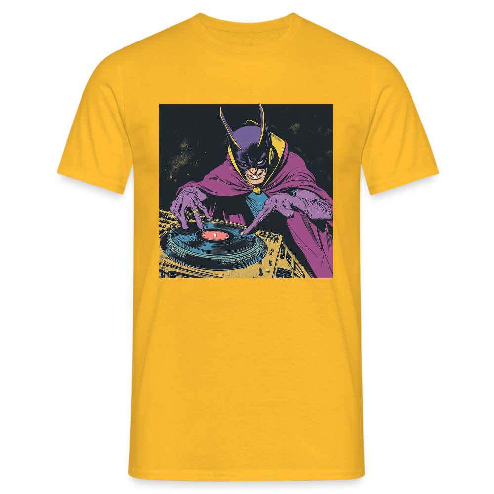Purple Pulse, T-shirt herr - gul