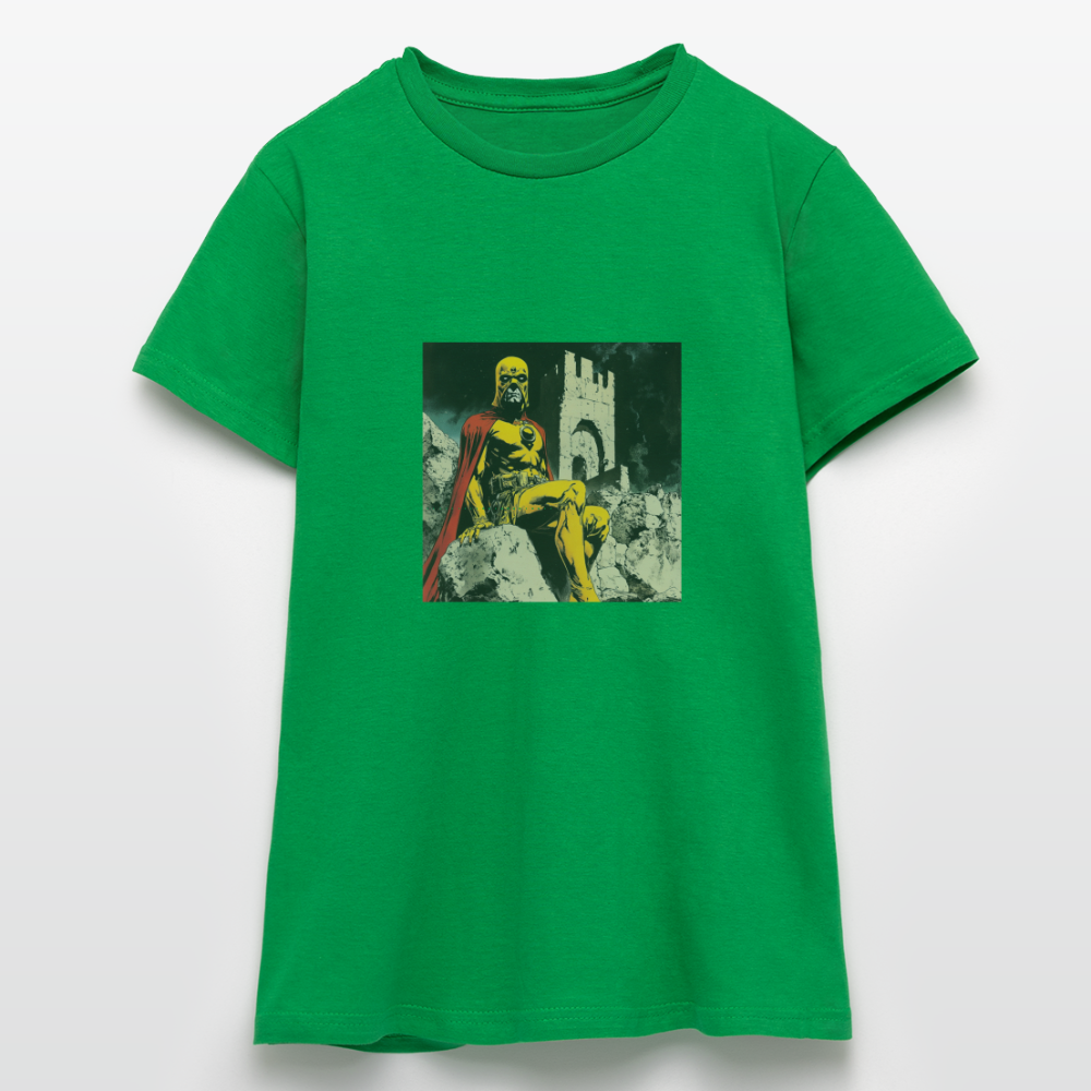 Orkalon, T-shirt dam - kellygrön