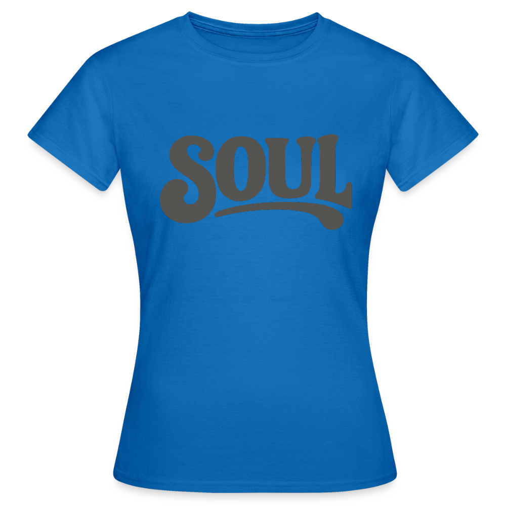 All About Soul, T-shirt dam - royalblå