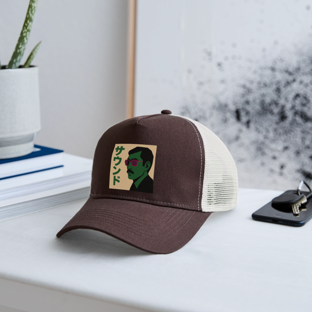 Nippon Sound, Trucker Cap - brun/beige