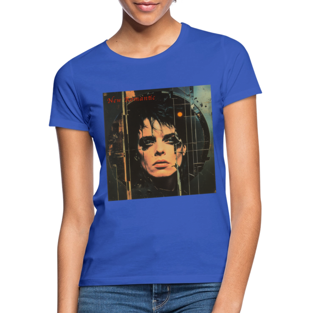 New Romance, T-shirt dam - royalblå