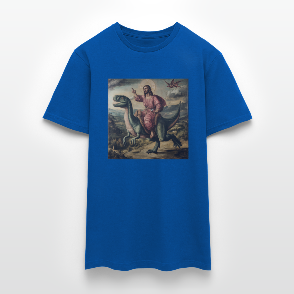 Ritten genom Tiden, T-shirt herr - kungsblå