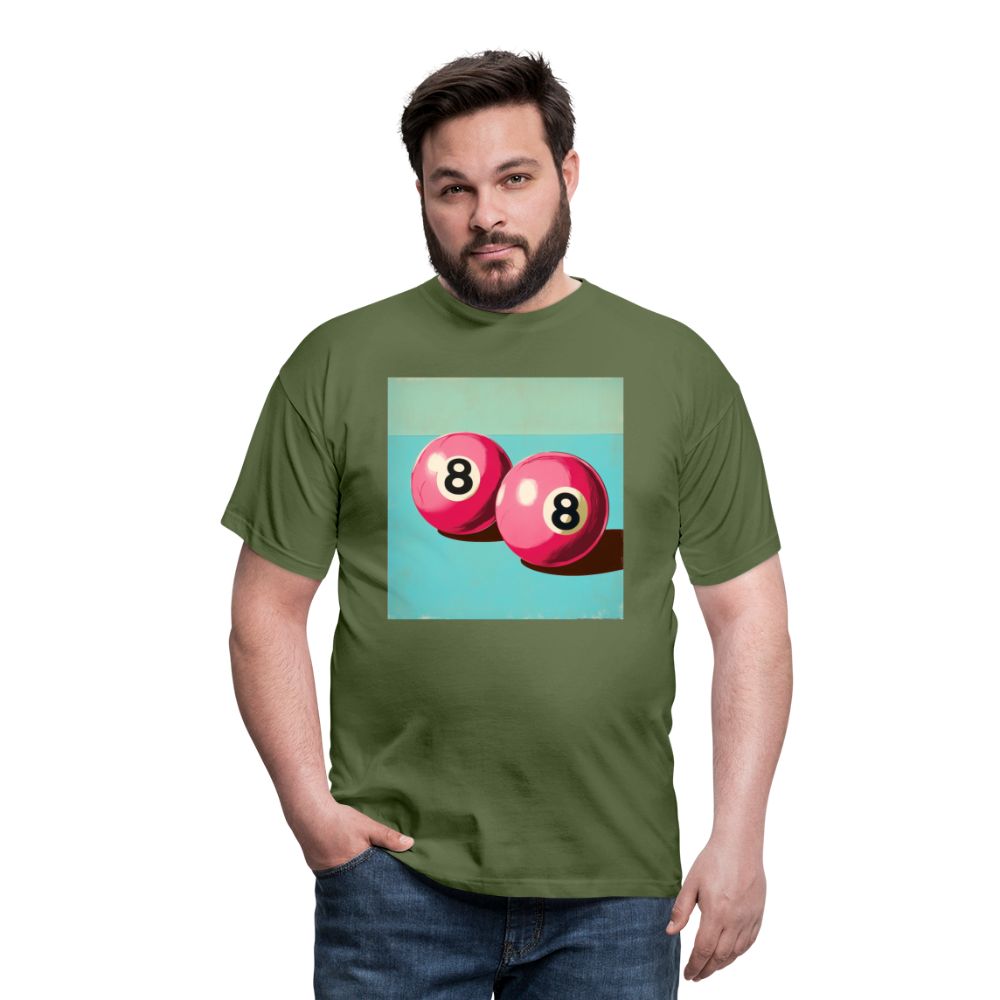 Rosa Rivaler, T-shirt herr - Militärgrön