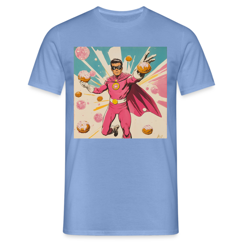 Frosting-Fury, T-shirt herr - carolina blue