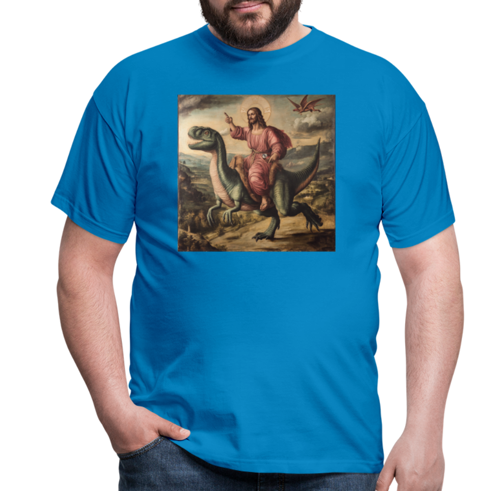 Ritten genom Tiden, T-shirt herr - kungsblå