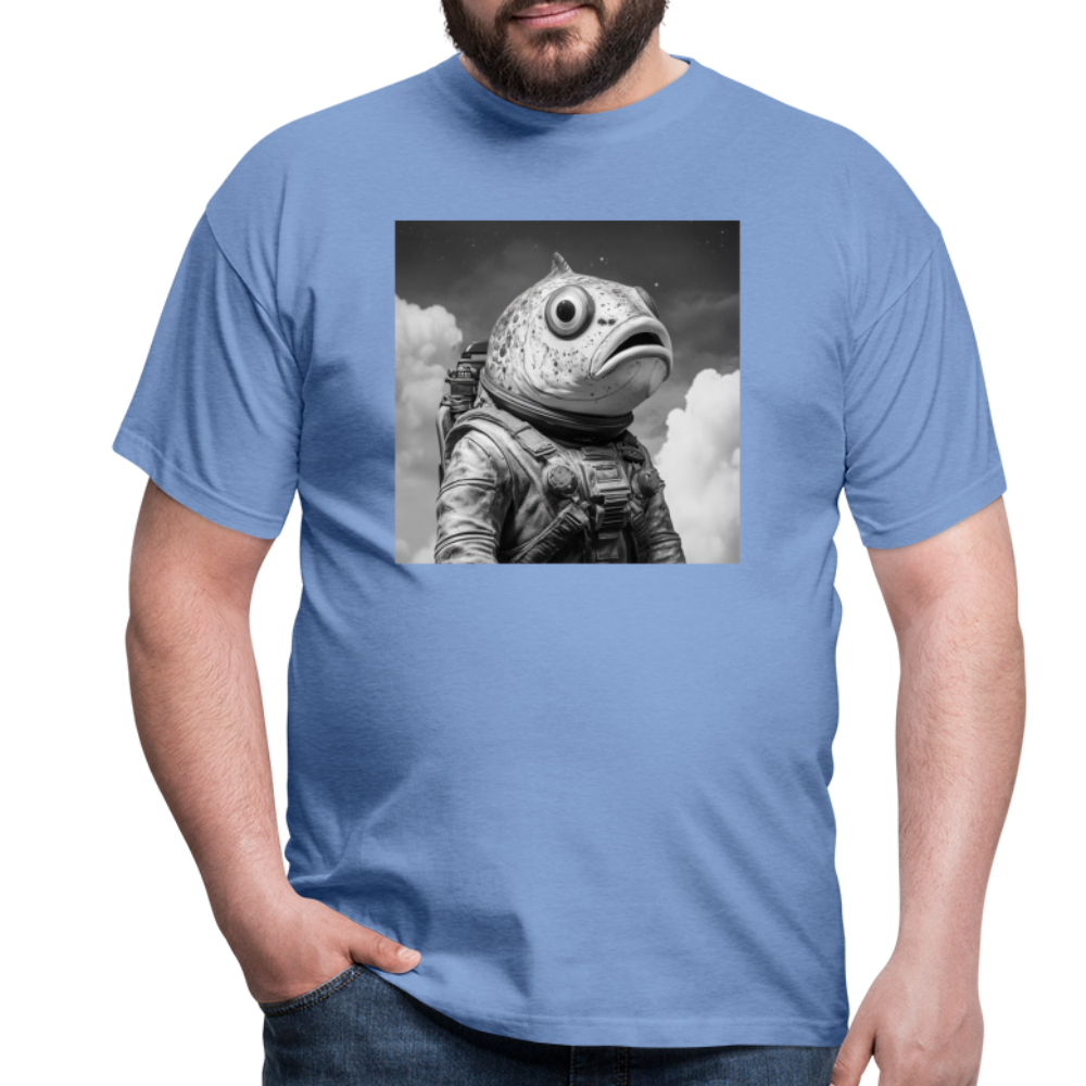 En ensam simtur i universum, T-shirt herr - carolina blue