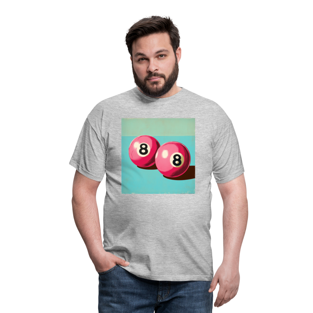 Rosa Rivaler, T-shirt herr - gråmelerad