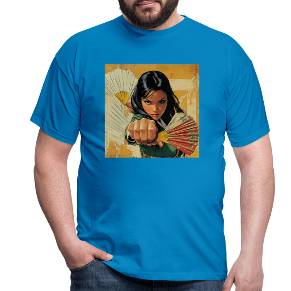 Blå Lotus, T-shirt herr - kungsblå