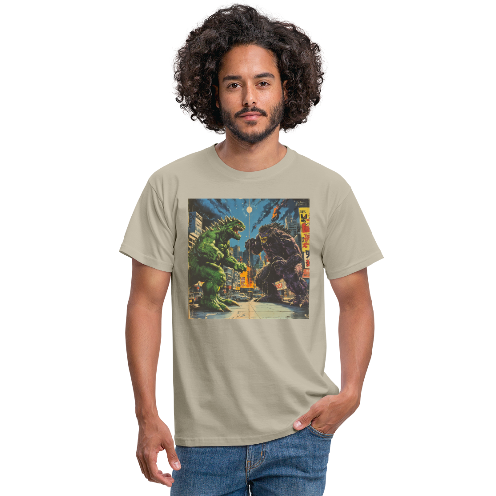 Kampen vid Solnedgången, T-shirt herr - sandbeige