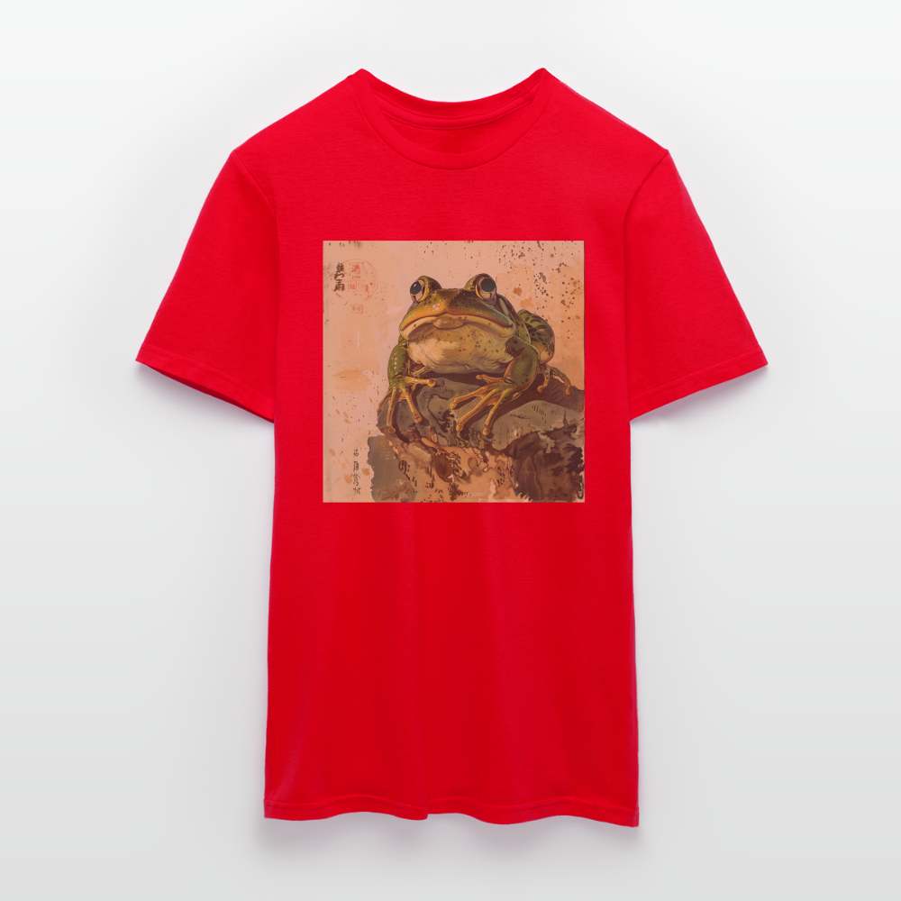 Grodan i Skymningen, T-shirt herr - röd