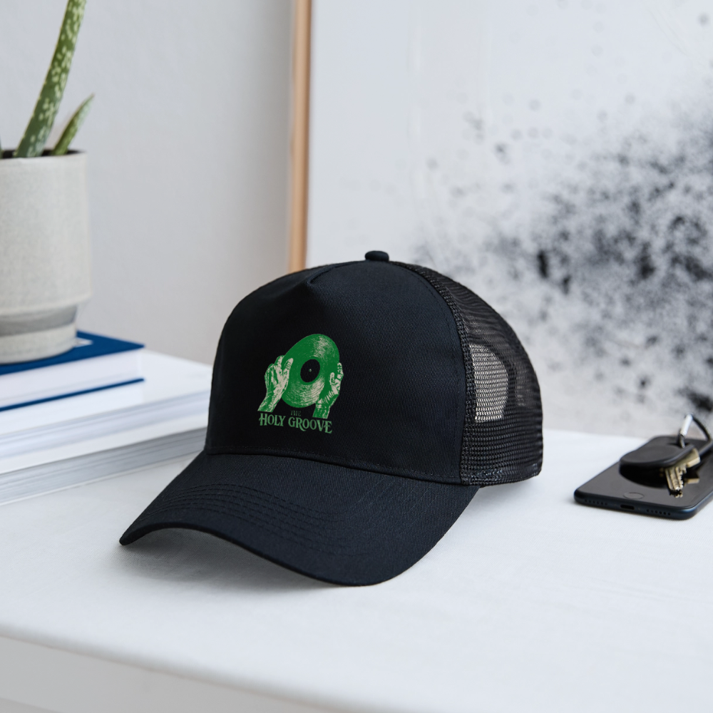 The Holy Groove, Trucker Cap - svart/svart