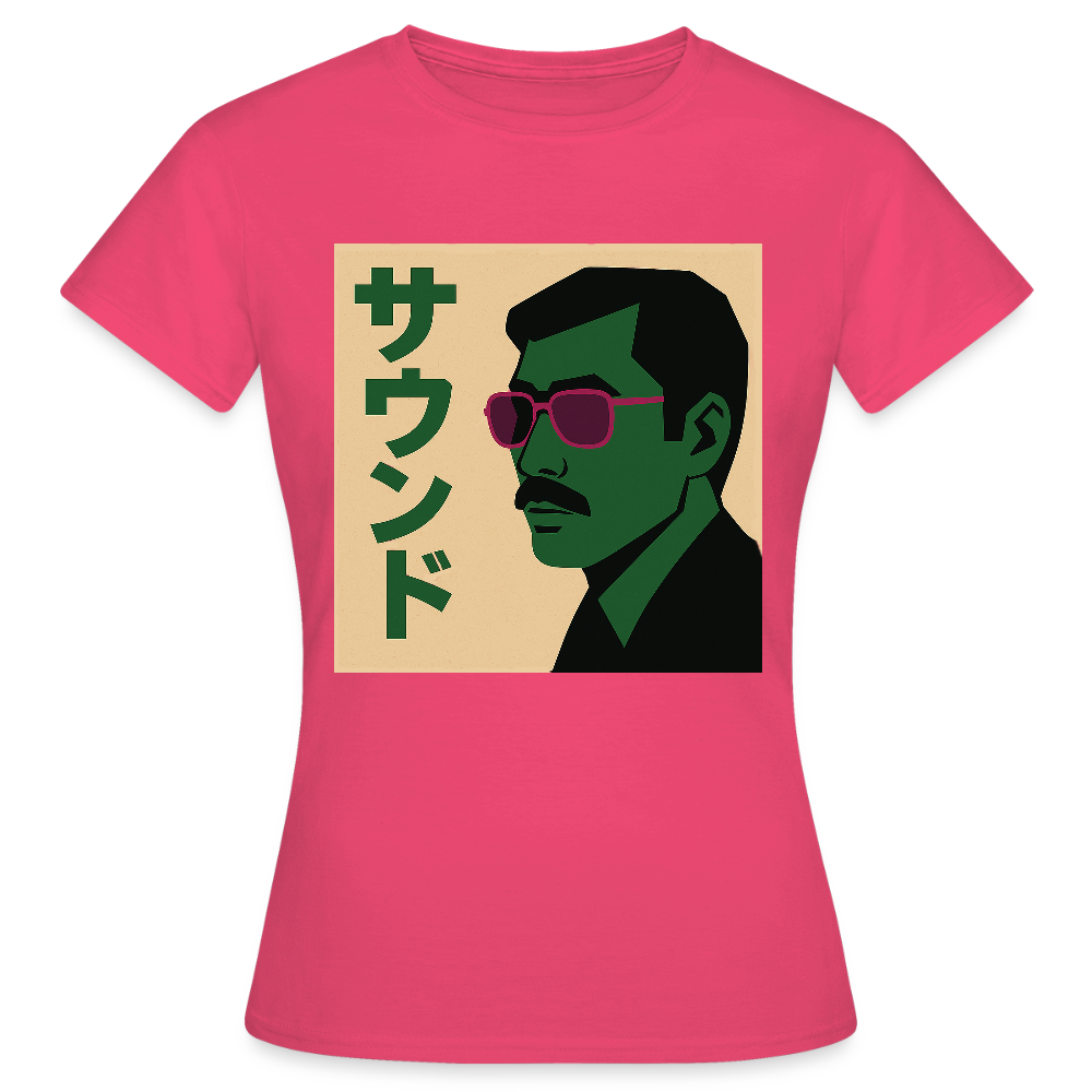 Nippon Sound, T-shirt dam - azalea