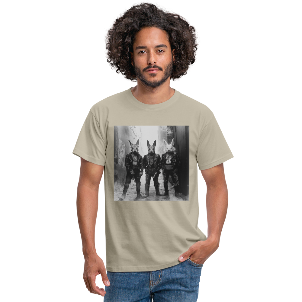 The Hare Raisers, T-shirt herr - sandbeige
