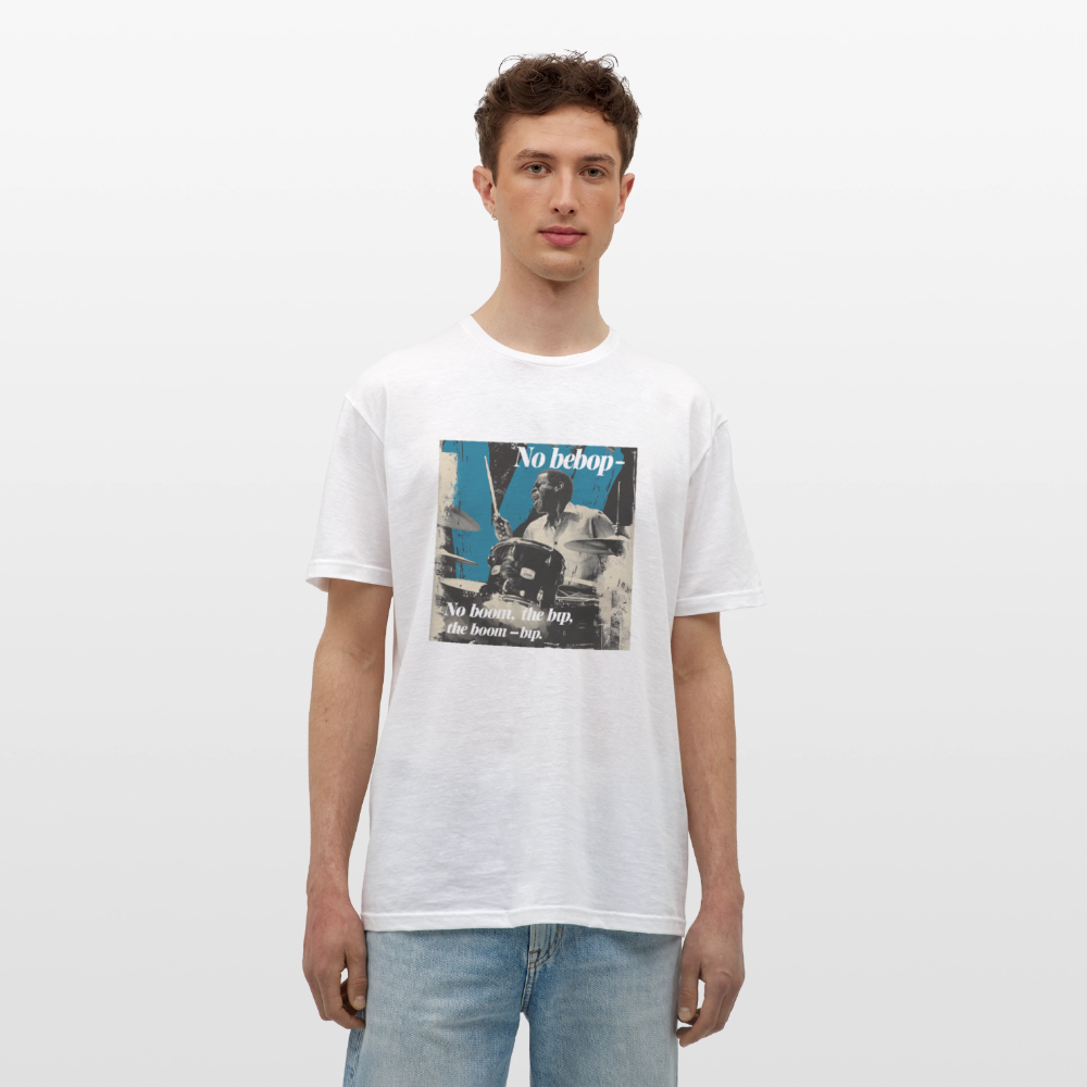Push It Bebop, T-shirt unisex - vit