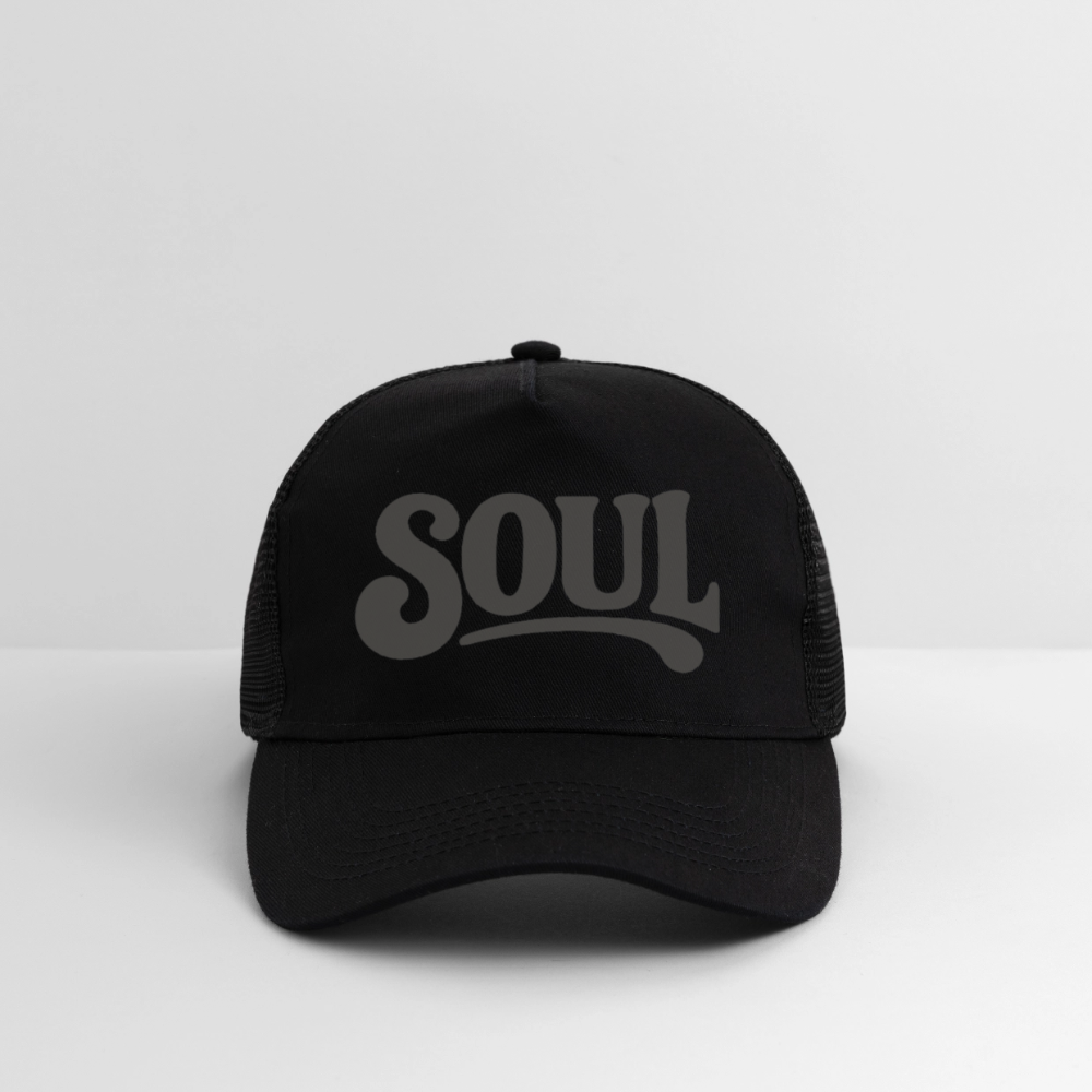 All About Soul, Trucker Cap - svart/svart