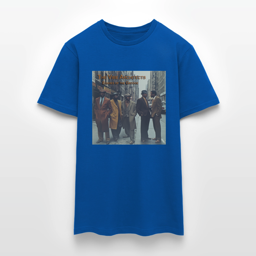 The Vibe Architects, T-shirt herr - kungsblå