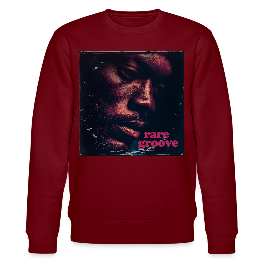 Groove Dust, Ekologisk sweatshirt CHANGER unisex från Stanley/Stella - vinröd