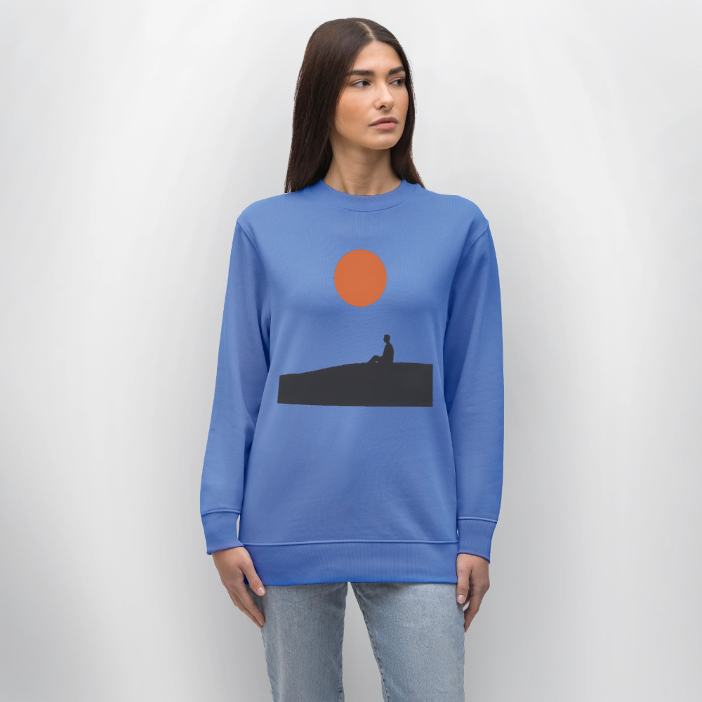 Under the sun, Ekologisk sweatshirt CHANGER unisex från Stanley/Stella - blå
