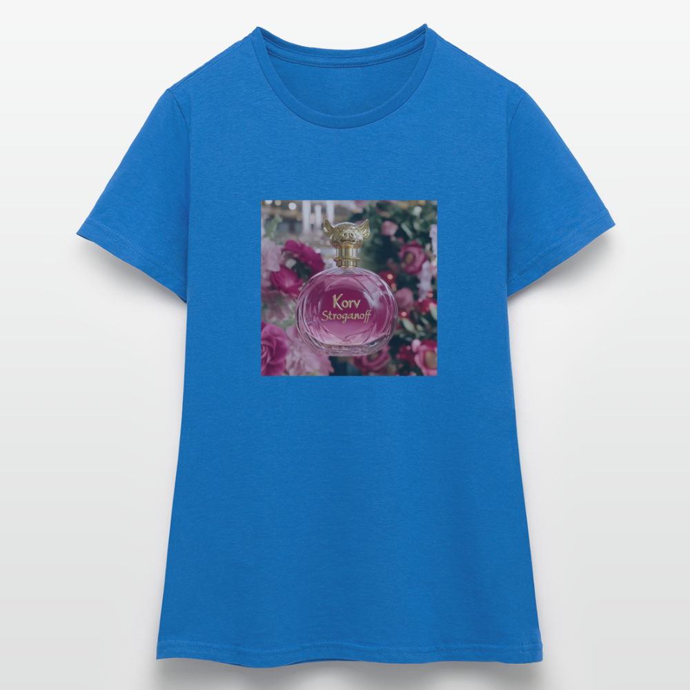 Eau de Toilette, T-shirt dam - royalblå