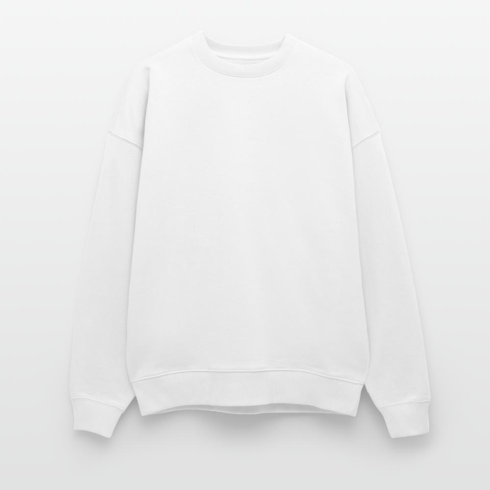I Blått och Tystnad, Ekologisk oversizetröja RADDER unisex från Stanley/Stella - vit