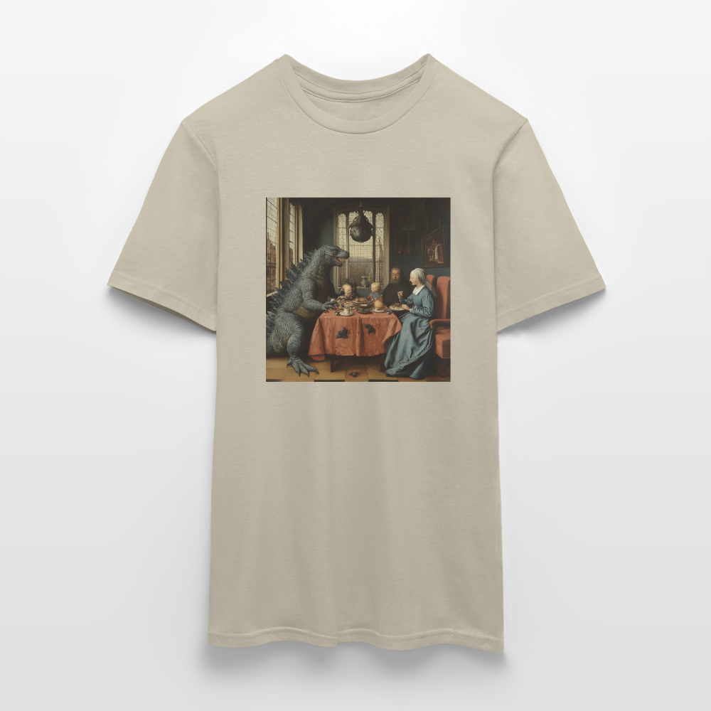 Familjens Fest med Gäst,T-shirt herr - sandbeige