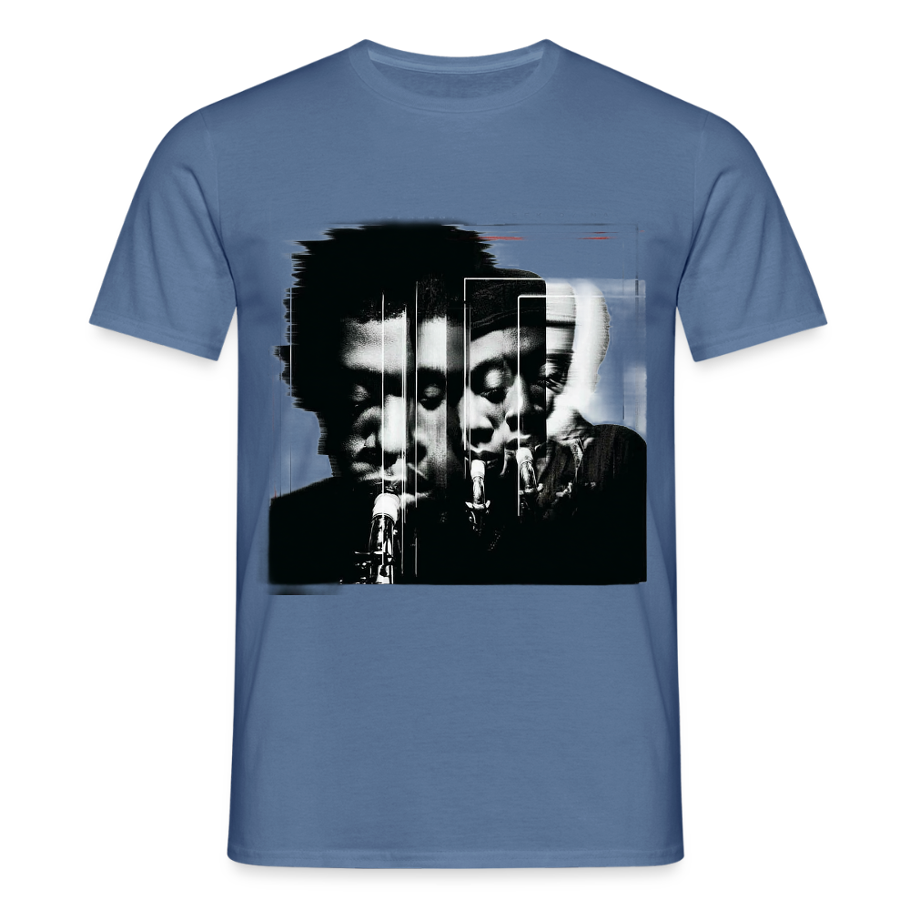 Between Breaths, T-shirt herr - duvblå