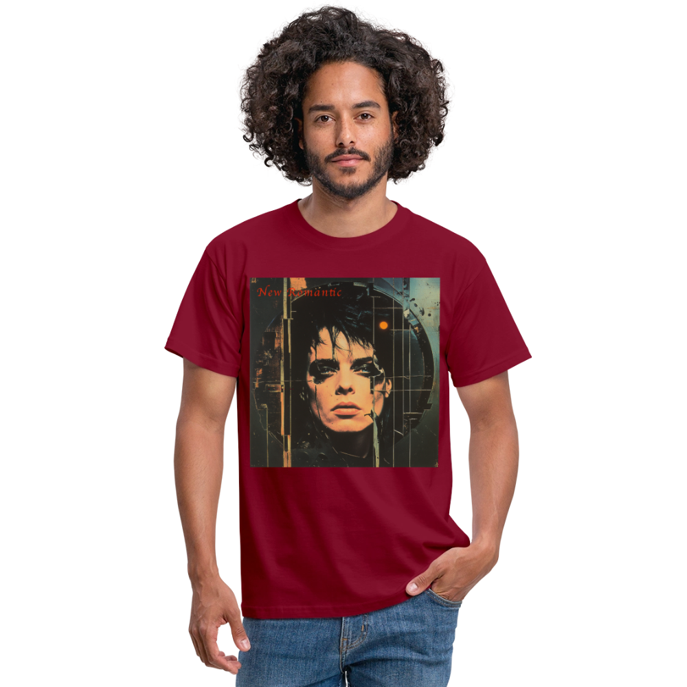 New Romance, T-shirt herr - tegelröd