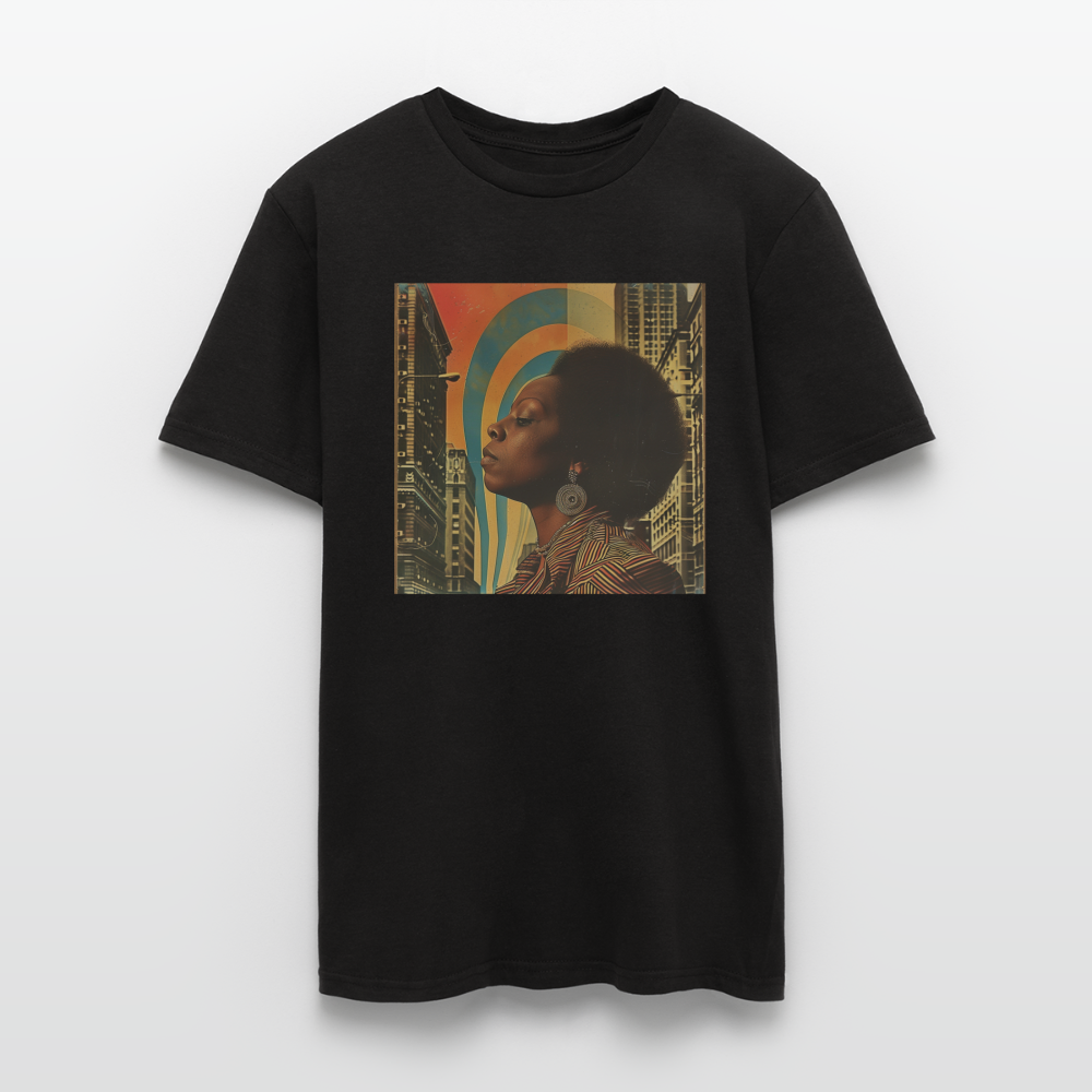 Jazz in the Moonlight, T-shirt herr - svart