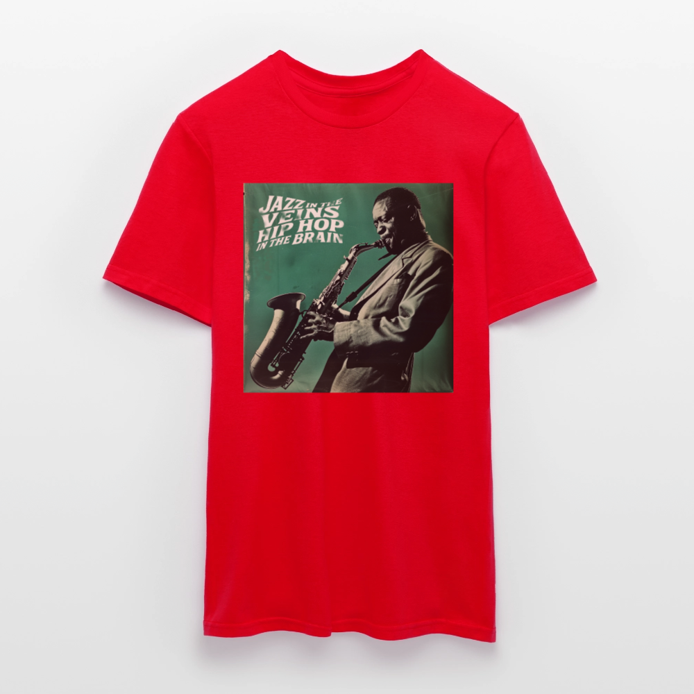 Groove in the Mind, T-shirt unisex - röd