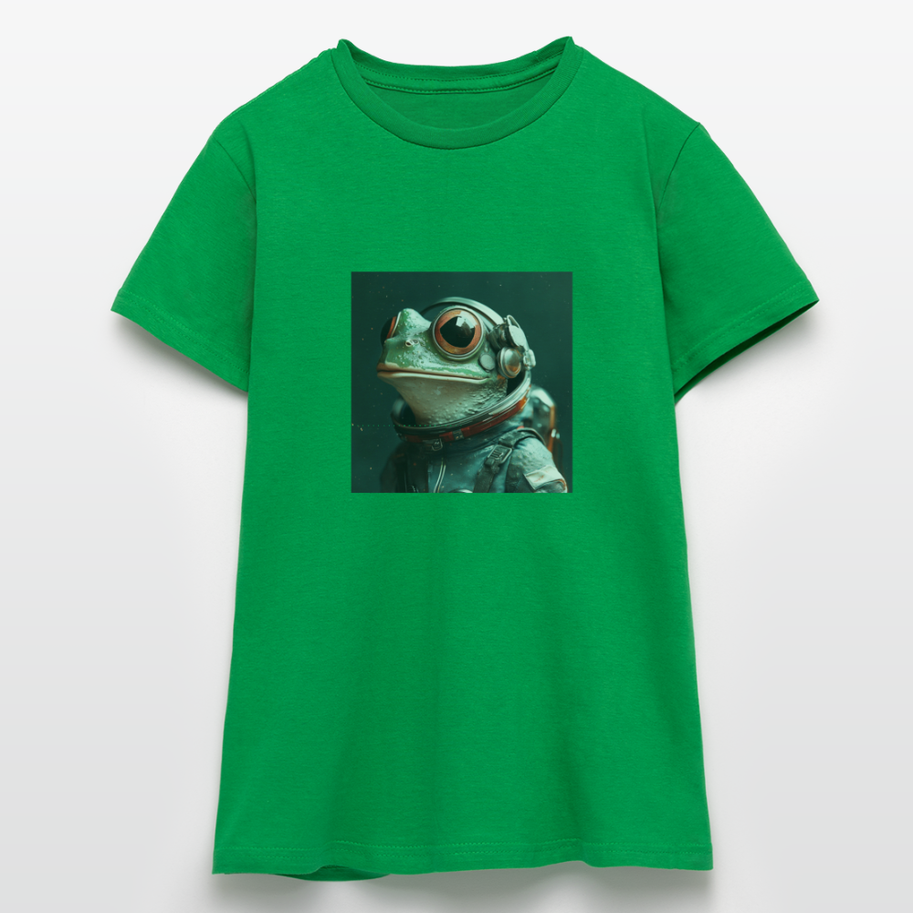 AstroFrog Amazonas, T-shirt dam - kellygrön